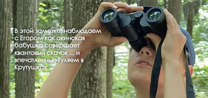 Акинская бабушка совершает квантовый скачок